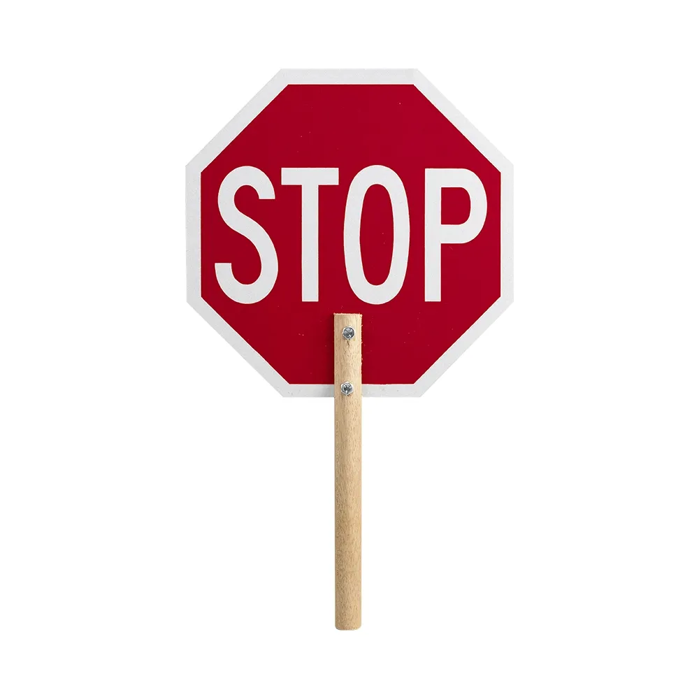 Stop/Stop Sign for Crossing Guard - 12"