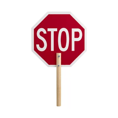 Stop/Stop Sign for Crossing Guard - 12" 340010 WASIP