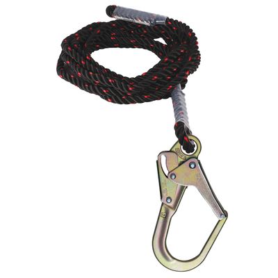 Dynamic Vertical Rope Lifeline with Scaffold Hook FP16EPSC Dynamic