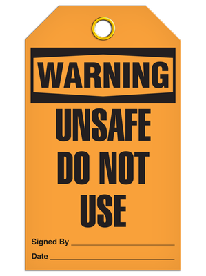 Warning  Unsafe Do Not Use Tag PKG/25
