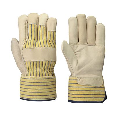 Fitter's Cowgrain Striped Safety Glove |12 Pkg| Pioneer 536 Pioneer