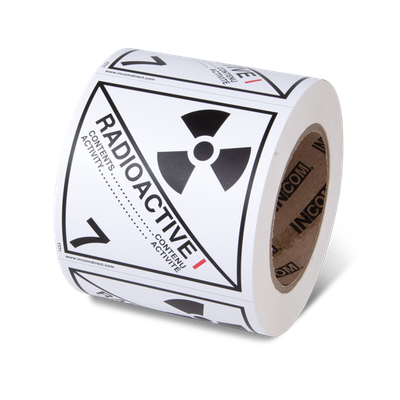 Class 7.1 TDG Label - Radioactive Materials Cat. 1 TT71 INCOM