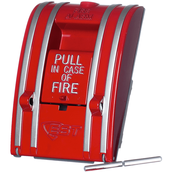 EST Signature Intelligent One Stage Manual Pull Station SIGA270 RS Steel