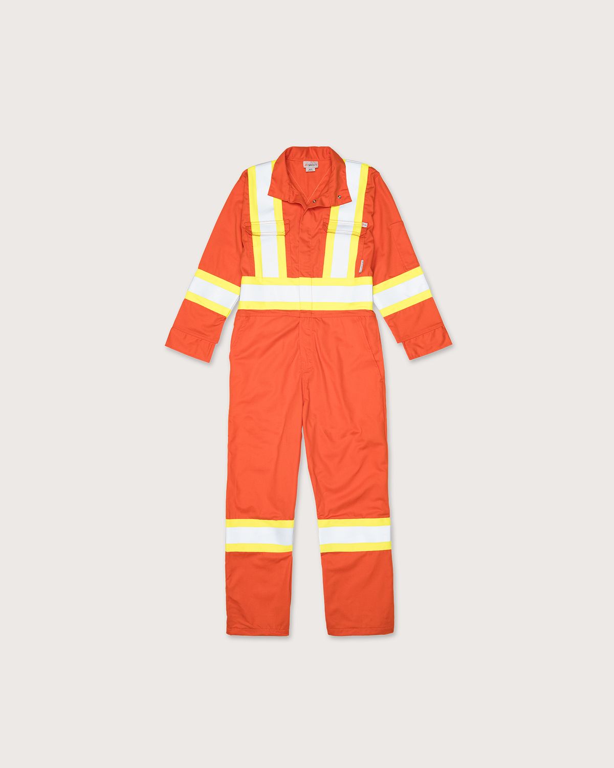 FR Hi Vis 88/12 Orange Coverall with 4" CSA Trim - 34R FR8005OH-34 Rasco FR