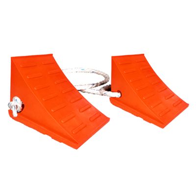 25 Ton General Purpose Wheel Chock Roped Set