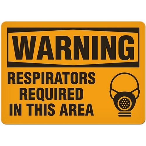 OSHA Safety Sign | Warning Resp Req'd  | INCOM SS3020V, SS3020A, SS3020P, SC3020V, SC3020A, SC3020P…