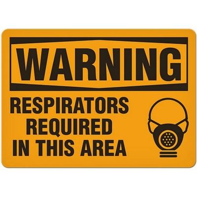OSHA Safety Sign | Warning Resp Req'd  | INCOM SS3020V, SS3020A, SS3020P, SC3020V, SC3020A, SC3020P…