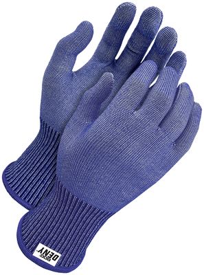 13 Gauge Seamless Knit Blue Touchscreen Liner | Cut Level A6 | Pack of 12