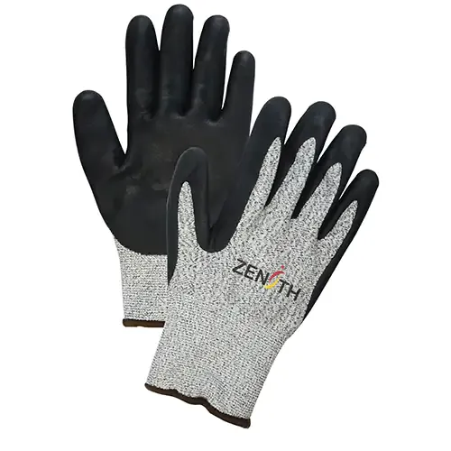 Coated Gloves 13 Gauge Foam Nitrile Coated | Cut Level A4 | Zenith