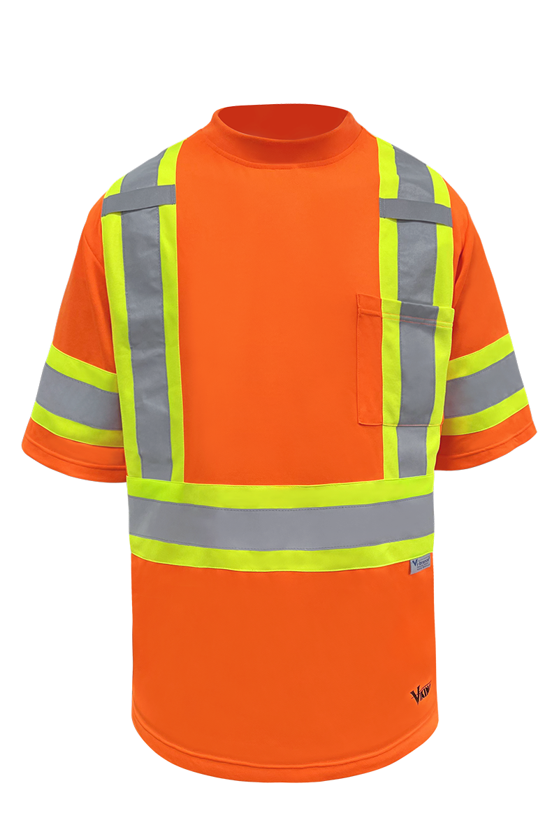 Safety Mining Bamboo Lined T-Shirt | Viking 6007O Viking