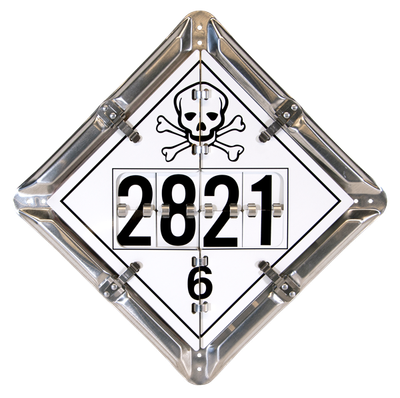 5 Legend Flip Placard with Rotating Numbers FC6015AL INCOM