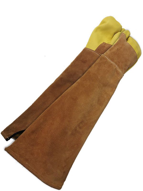 Extreme Tactical 3-Finger Leather Kevlar Lined Gauntlet 63-1-9223 Bob Dale Gloves