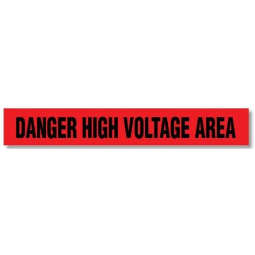 DANGER VOLTAGE Dispenser Boxed Barricade Tape BT1064DB INCOM