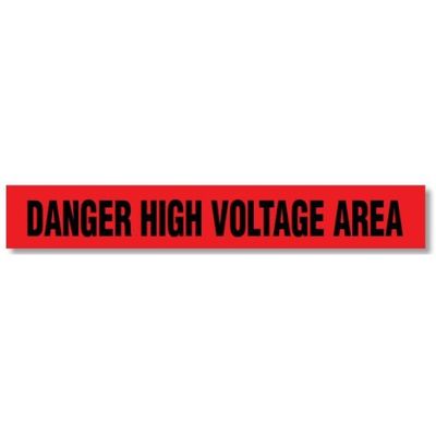 DANGER VOLTAGE Dispenser Boxed Barricade Tape BT1064DB INCOM