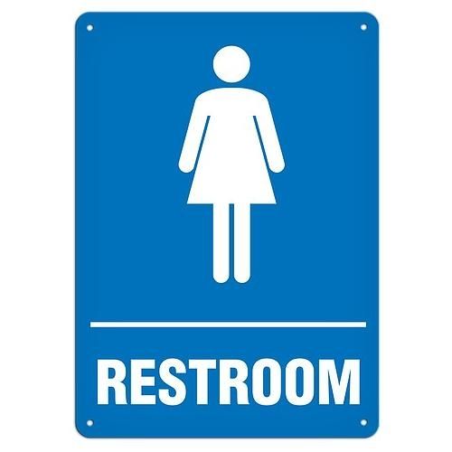 OSHA Safety Sign | Ladies Restroom  | INCOM SS5059V, SS5059A, SS5059P, SC5059V, SC5059A, SC5059P, S…