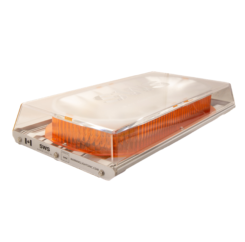 Amber 16" Slim Profile Fleet Plus LED Minibar S16310 SWS