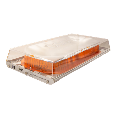 Amber 16" Slim Profile Fleet Plus LED Minibar S16310 SWS