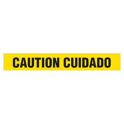 CAUTION CUIDADO Dispenser Boxed Barricade Tape BT1059DB INCOM