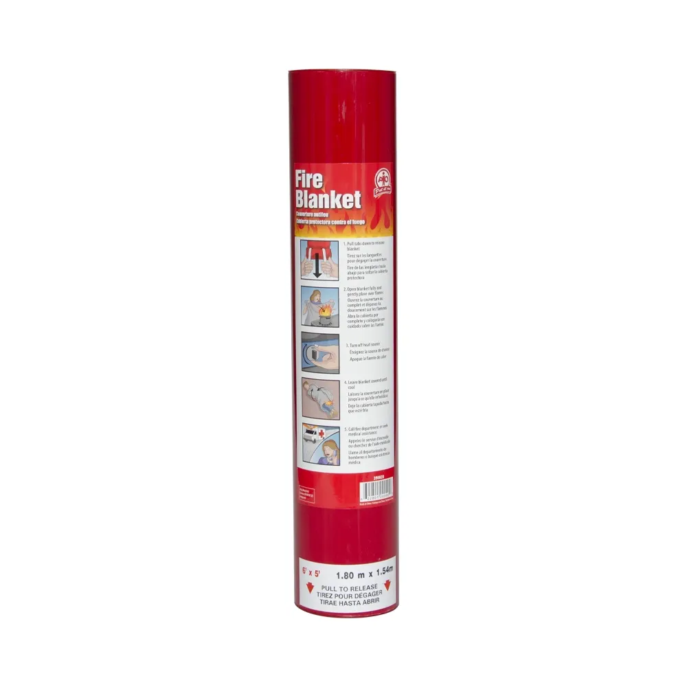 Fire Blanket in Plastic Pack - 6ft x 5ft