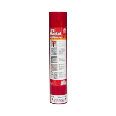 Fire Blanket in Plastic Pack - 6ft x 5ft