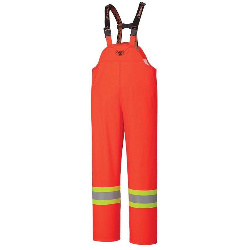 FR Hi-Vis?4-Way Stretch Waterproof Rain?Bib Pant  | Pioneer 5893/5895/5895BK   Safety Supplies Cana?