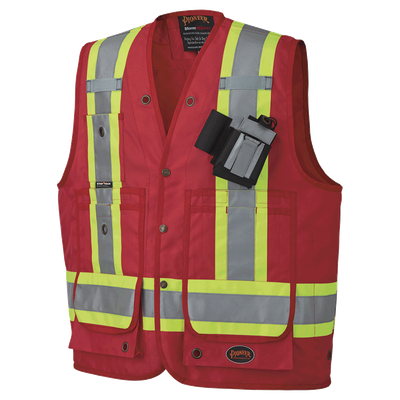 CSA Surveyor's / Supervisor's Vest | Pioneer 693/668   Safety Supplies Canada
