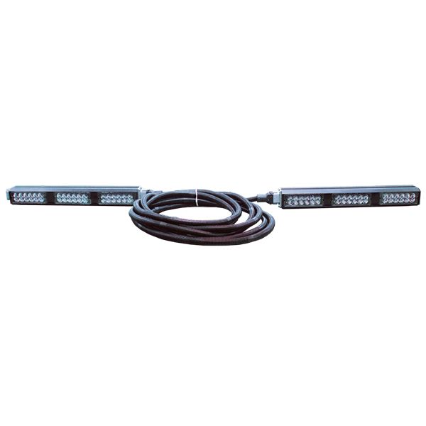 Titan 18'' Fleet Split Traffic Director - Lens: Clear 57518   Safety Supplies Canada