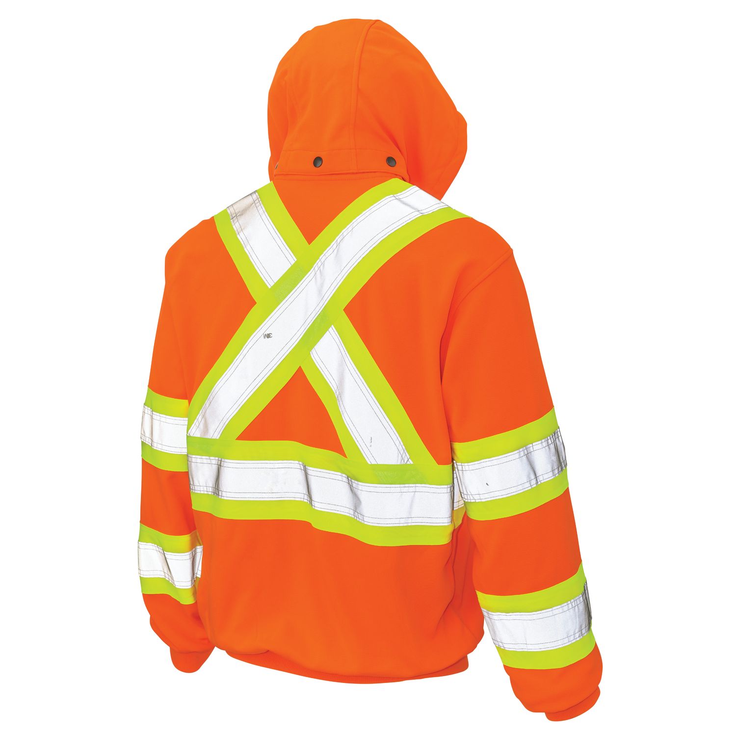Zip Front Safety Fleece Hoodie | Class 1 &amp; 2, Level 2 | Work King
