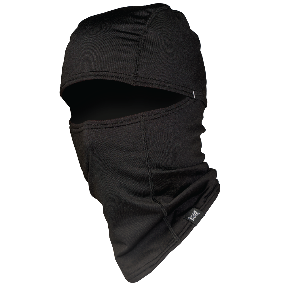 Reflective Stripe Hard Hat Balaclava Liner - Black - XL WA561-BLACK-XL Tough Duck/Work King