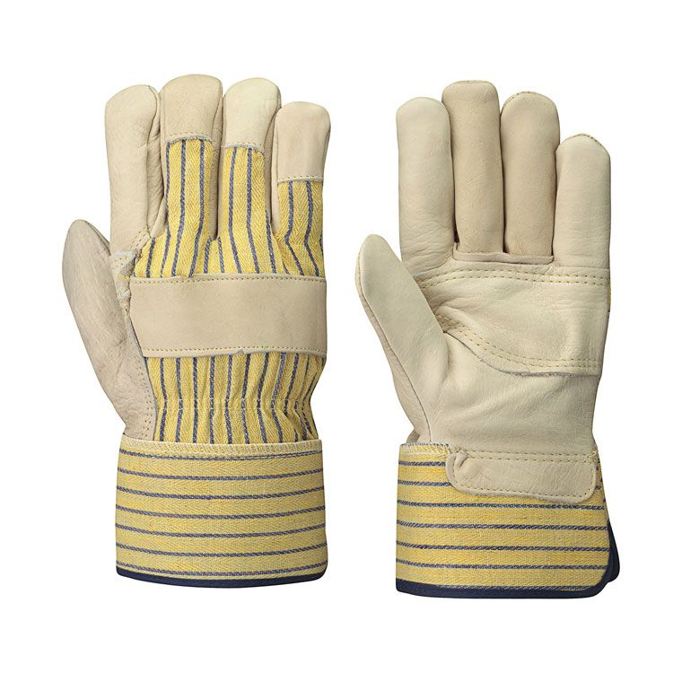 Fitter's Cowgrain Patch Palm Safety Glove |12 Pkg| Pioneer 536P Pioneer