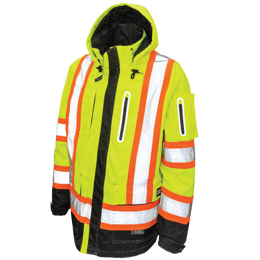 Ripstop Safety Hi-Vis Shell SJ28 Tough Duck/Work King