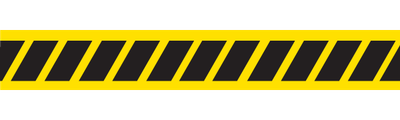 Hazard "//////////" Barricade Tape | Contractor (2.0 MIL) | INCOM BT1031 INCOM