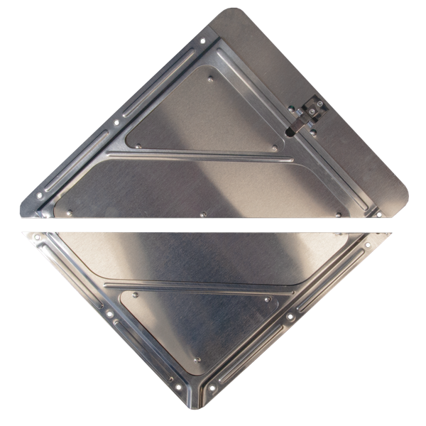 White Placard Holder PH223W INCOM