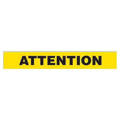 ATTENTION Dispenser Boxed Barricade Tape | INCOM BT5075DB INCOM