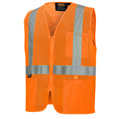 FR Hi-Viz Mesh Safety Vest with 2" Tape | Pioneer 6943/6944 Pioneer