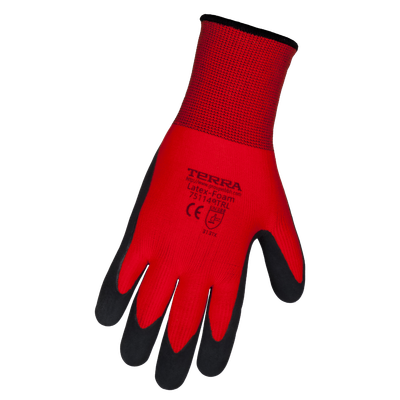 Terra Lined Latex Foam Coated Gloves Multipack