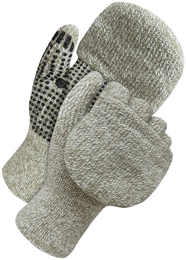7 Gauge Double Layered Merino Wool Half-Finger Mitt | Pack of 6
