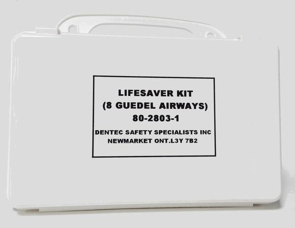 Lifesaver Kit (8 Guedel Airways) Boxed 80-2803-1 Dentec Safety