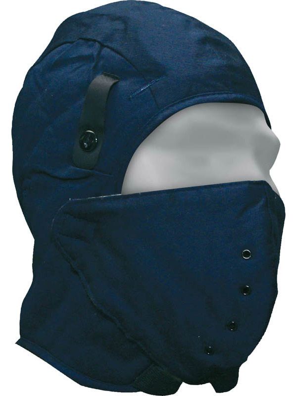 Hard Hat Liner Quilted Cotton w/Face Mask (Sold per EACH) | Pack of 6 90-0-410 Bob Dale Gloves