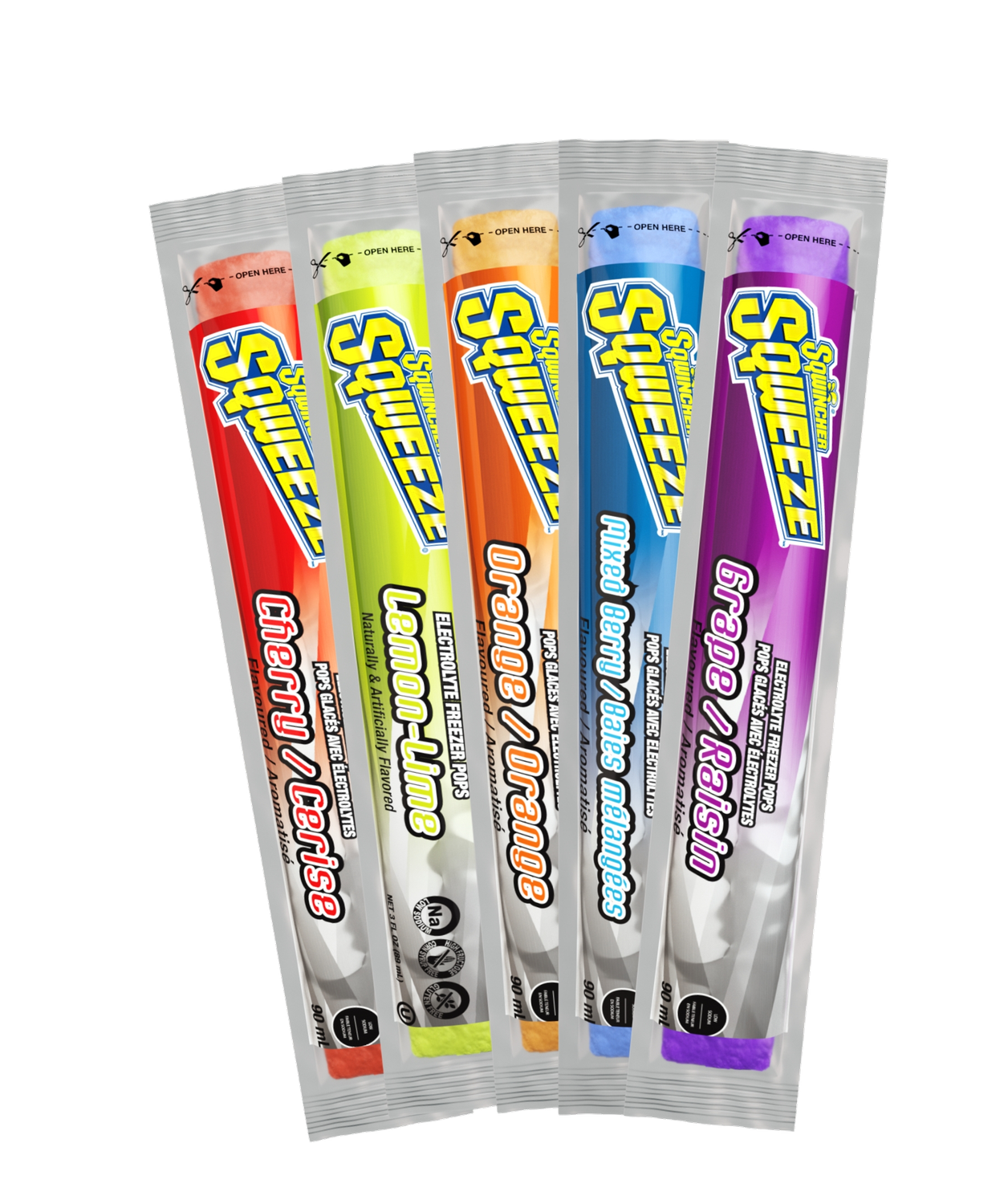 Sqwincher Sqweeze Freezer Pops 3 Oz - Case of 150 11130 Dentec Safety