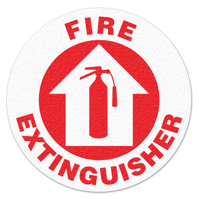 FIRE EXTINGUISHER - Floor Sign FS1011V INCOM