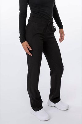 Premium Zinnia Four Way Stretch Pant with Yoga Band 18-1044 Green Town
