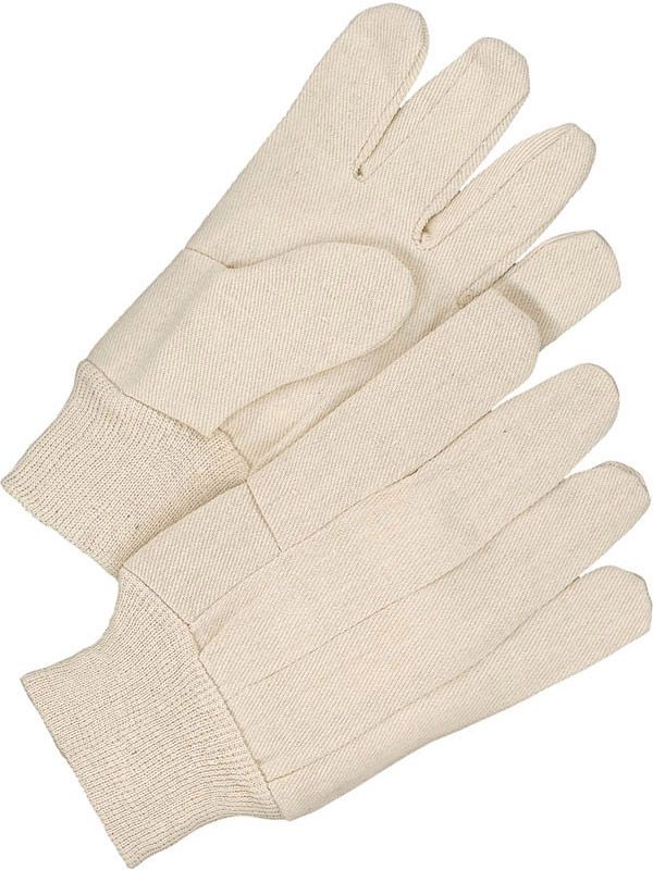 Cotton Canvas Glove Knitwrist 8 oz Ladies | Pack of 12 10-1-K8W Bob Dale Gloves