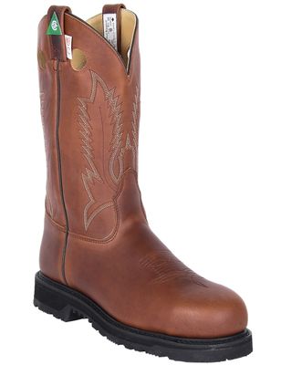 Men?s Canada West? Work Westerns - 12" Pecan Tumbled ST/PRI/ESR