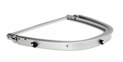 Dynamic Heat Resistant Face Shield Aluminum Bracket with Cam lock