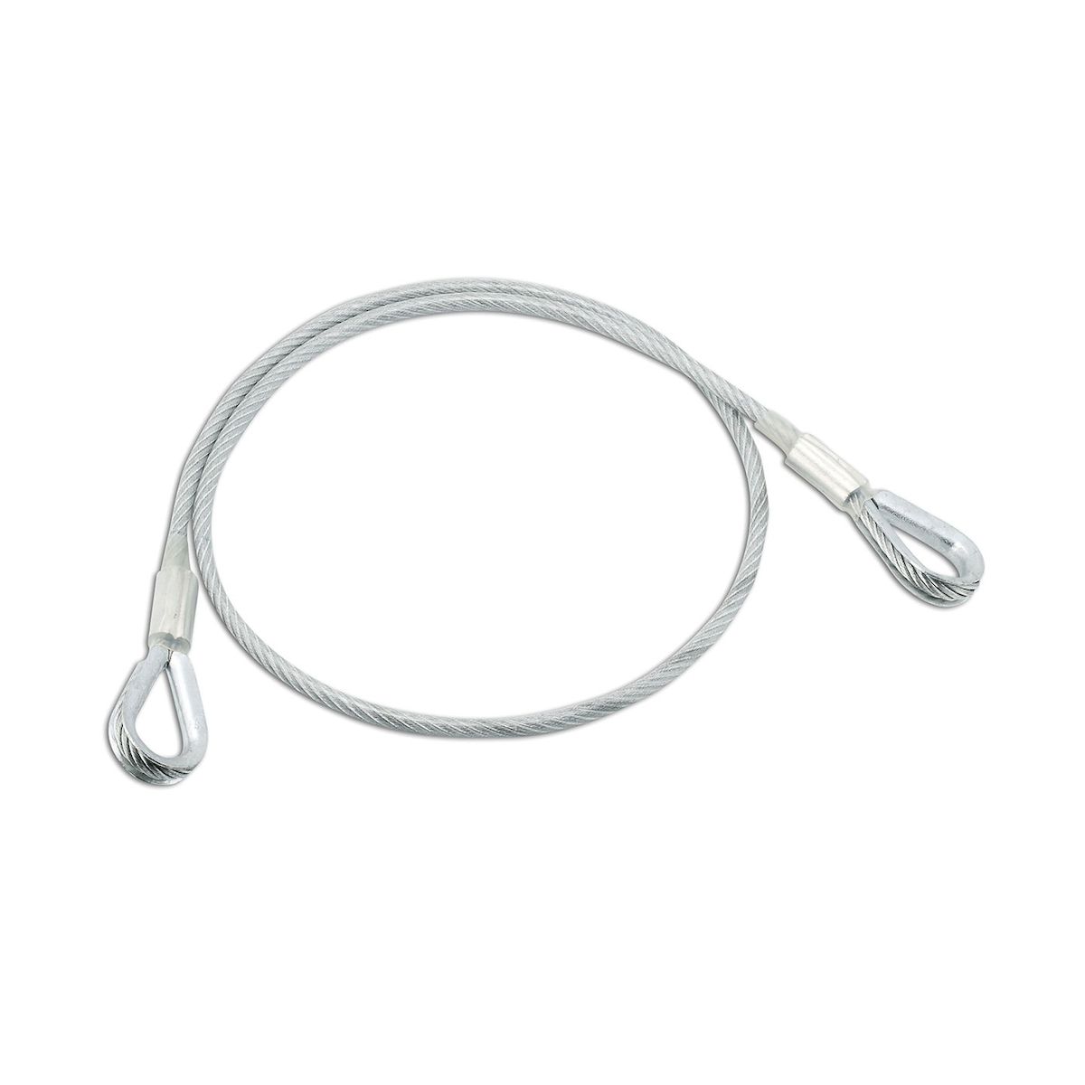 Dynamic? Galvanized Steel Cable Sling - 1/4" - SWAGED, 3FT