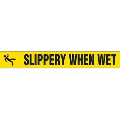 3" x 54' Worded Floor Safety Tape | INCOM WTP1 INCOM