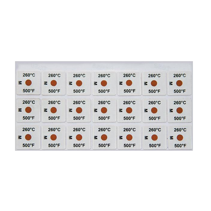 500�F Temperature Labels BL500 RS Steel