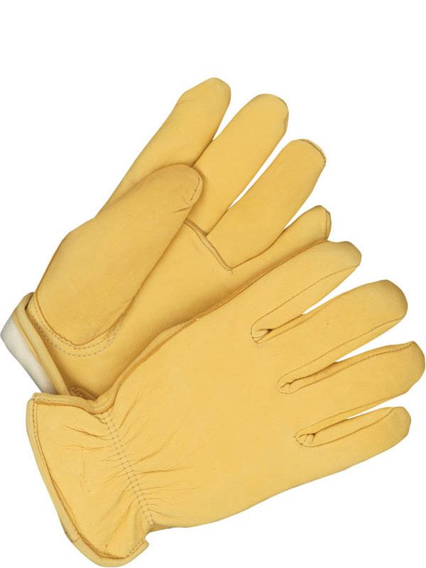 Grain Deerskin Driver Lined Thinsulate C100 Tan 20-9-366 Bob Dale Gloves