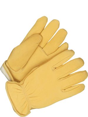 Grain Deerskin Driver Lined Thinsulate C100 Tan 20-9-366 Bob Dale Gloves